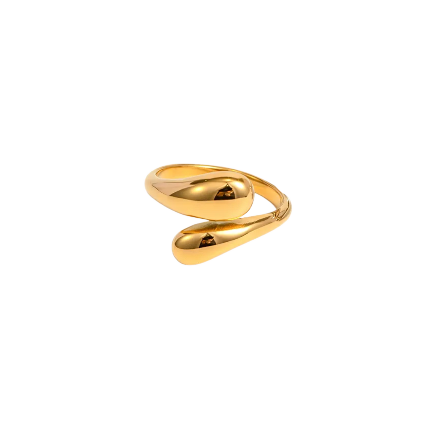 Anillo Chunky (Plateado y Dorado)