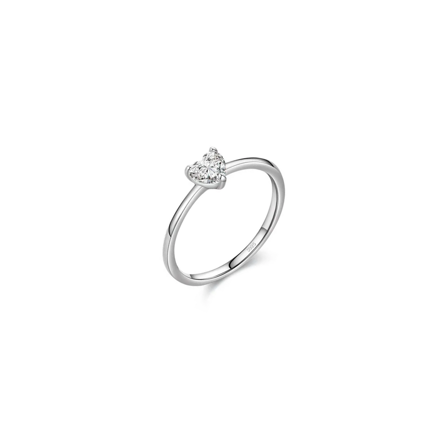 Anillo Corazón Plata