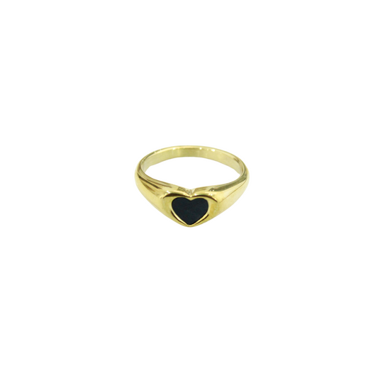 Anillo Black Heart