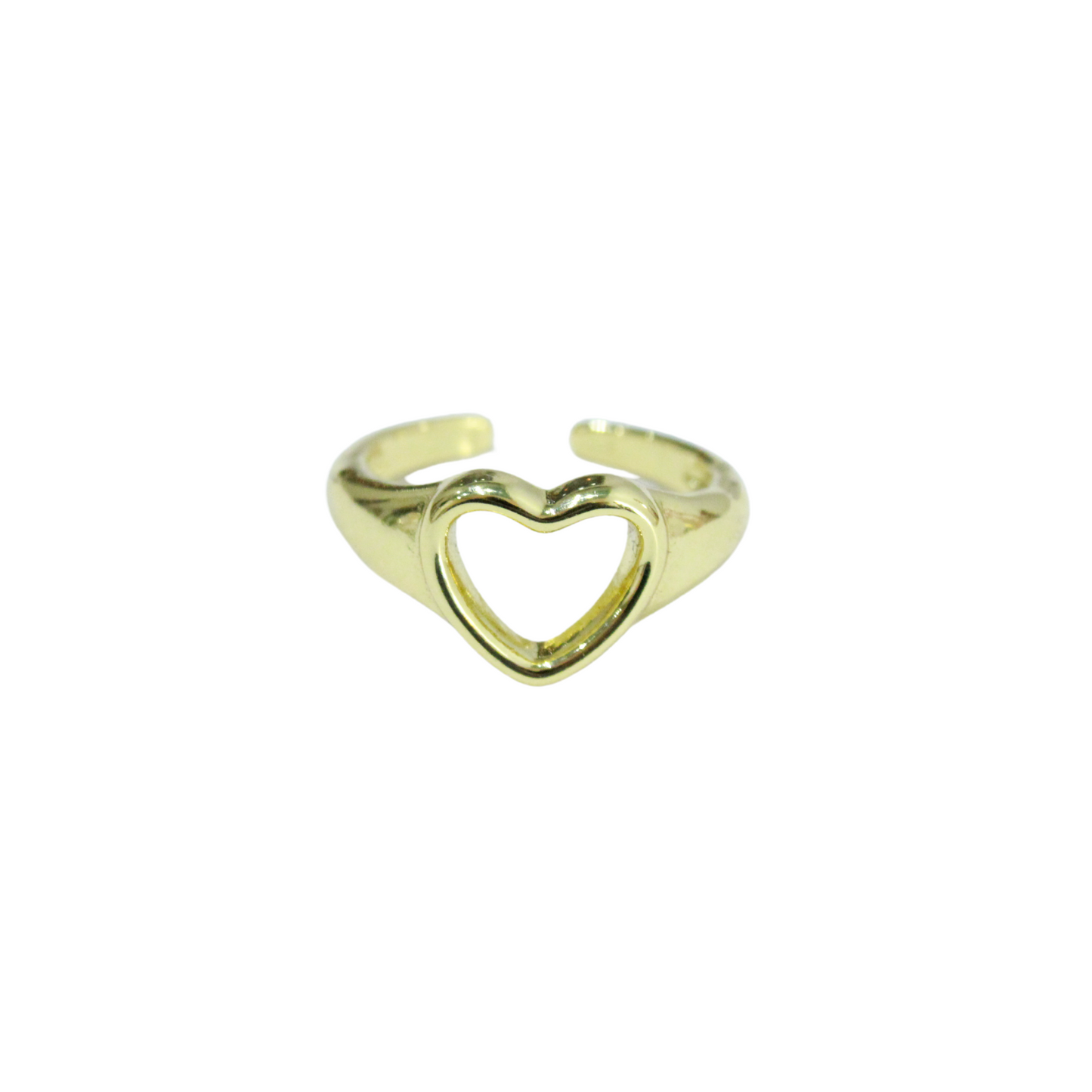 Anillo chunky corazón