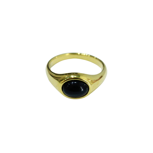 Anillo obsidiana