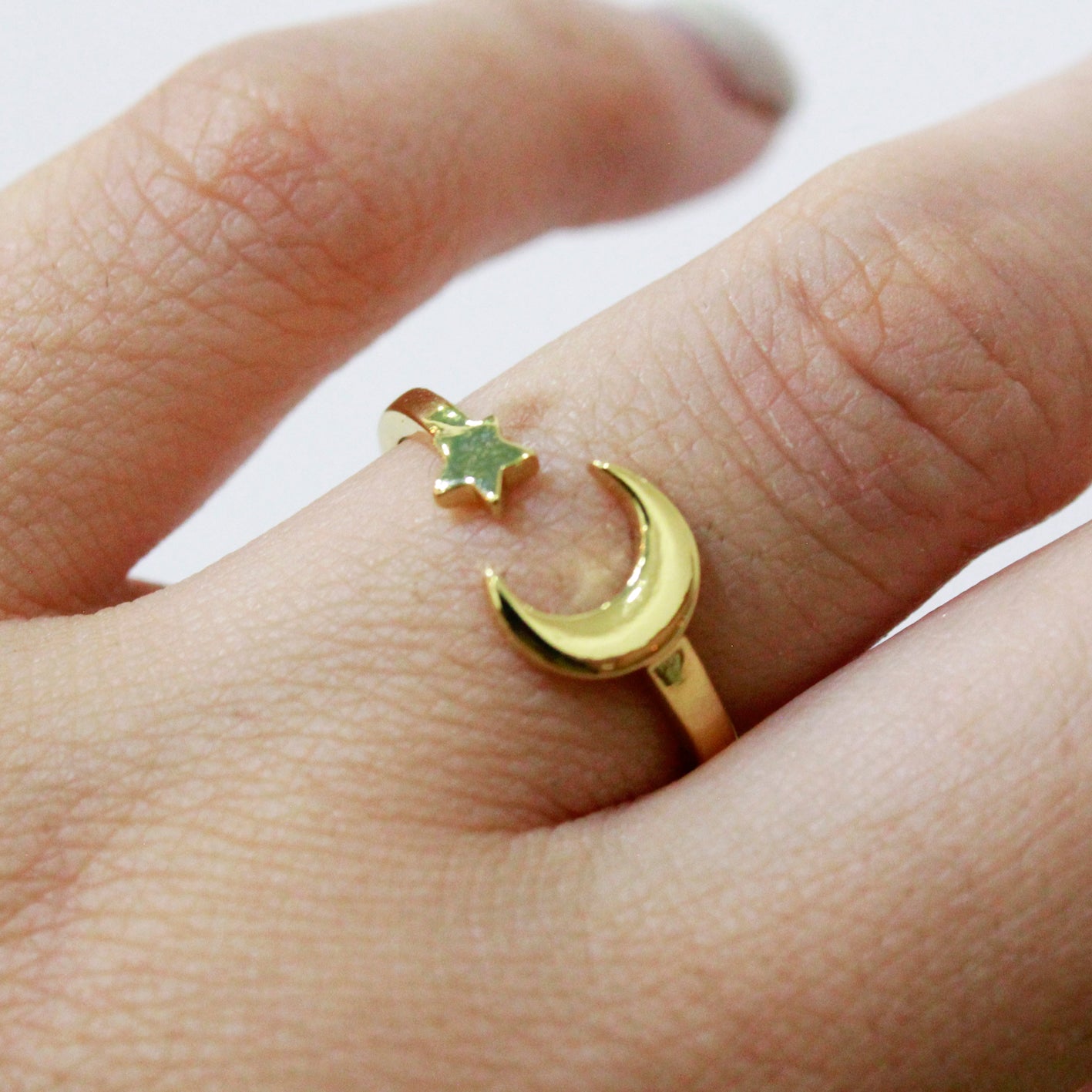 Anillo Estrella Luna