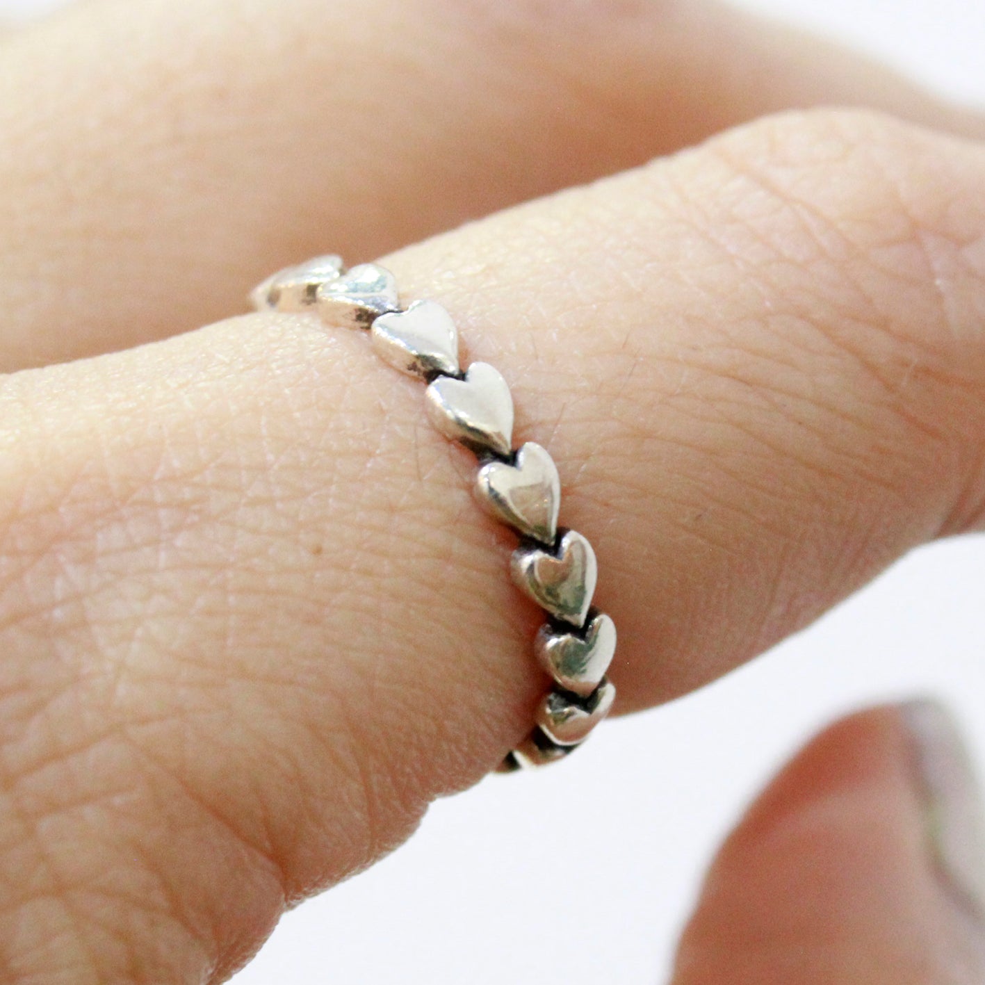 Anillo Corazones