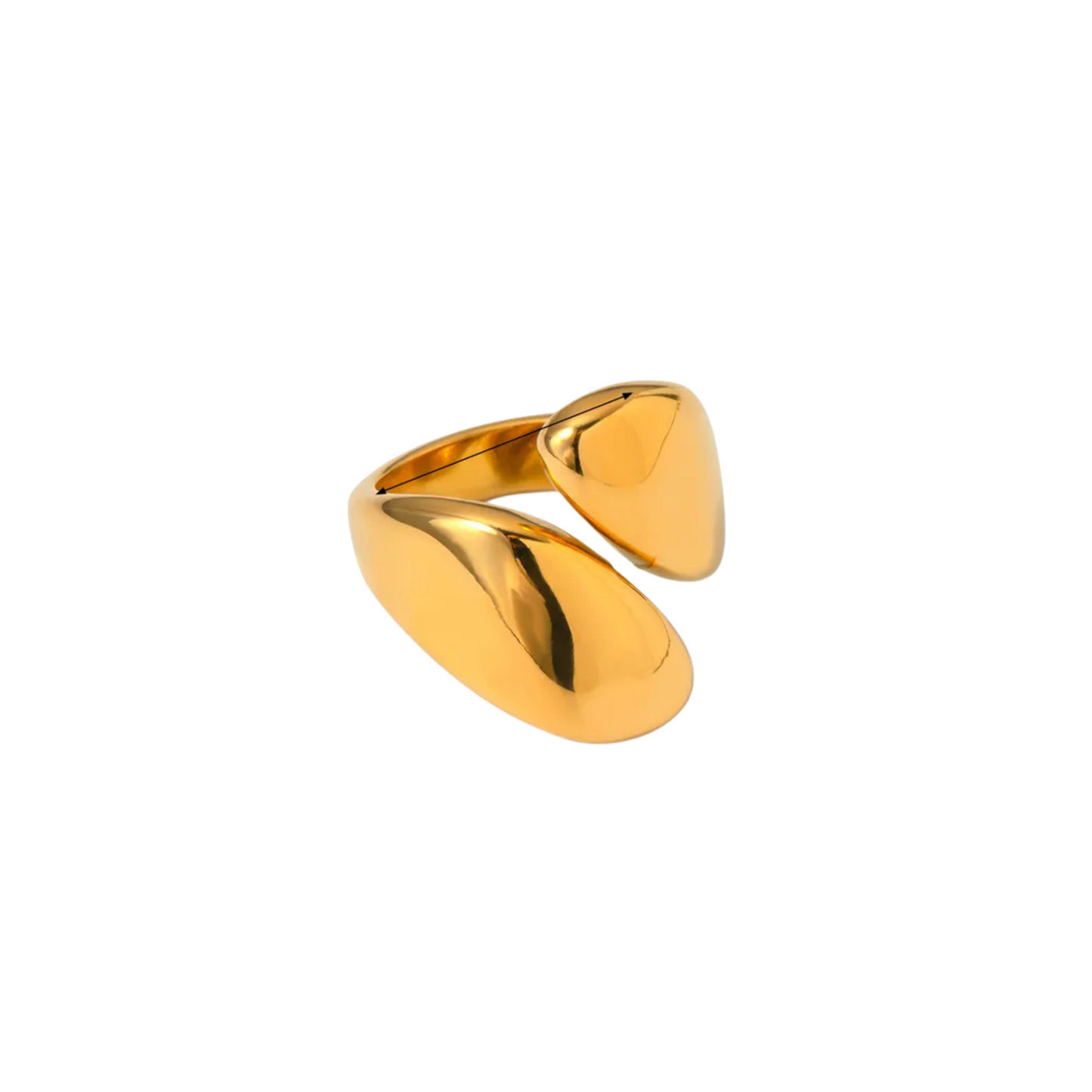 Anillo Abrazo Chunky