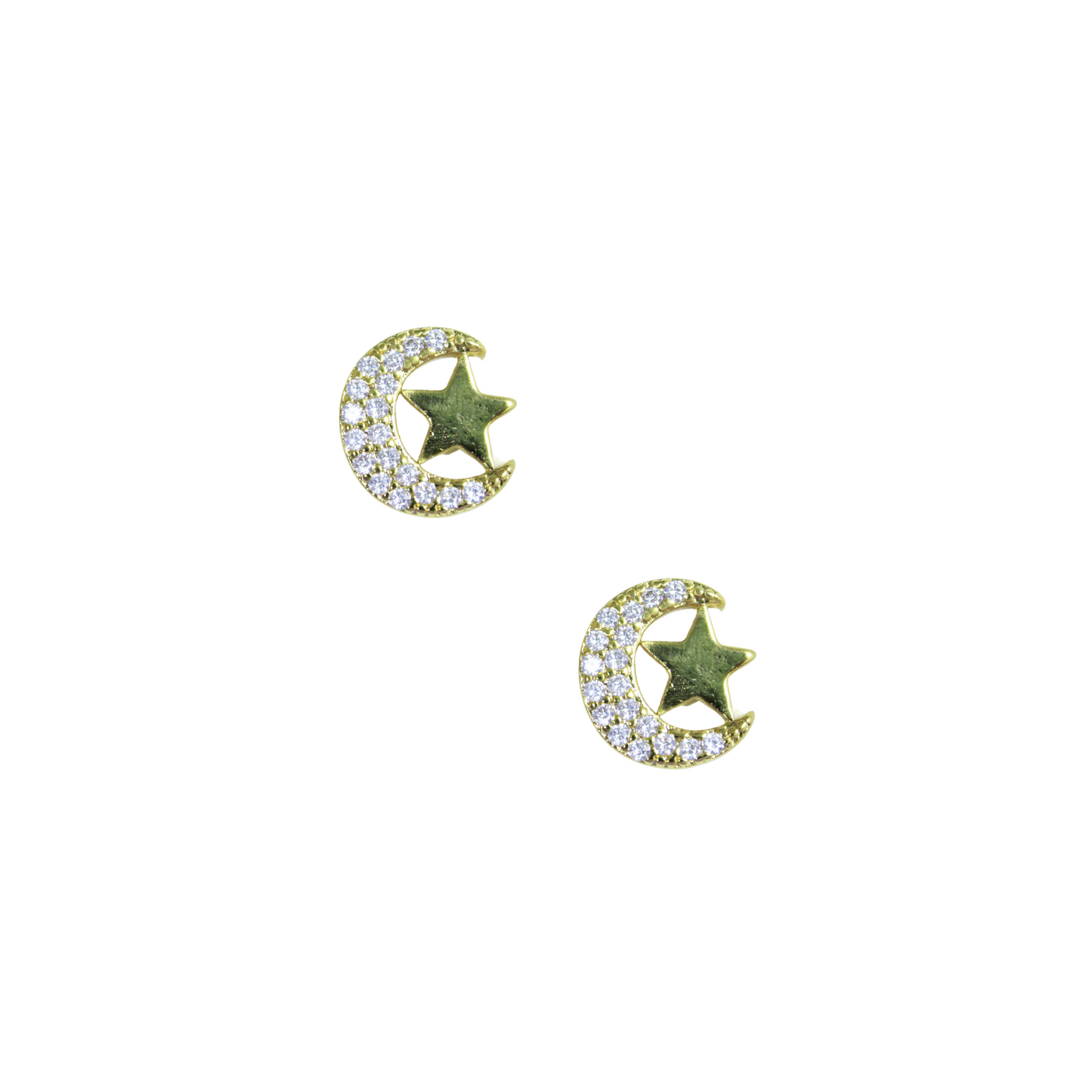 Aretes Luna Estrella