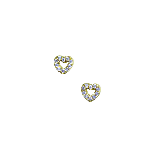 Aretes corazón