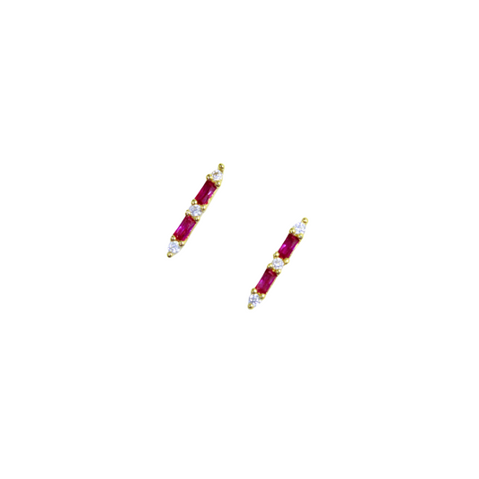 Aretes Rosas