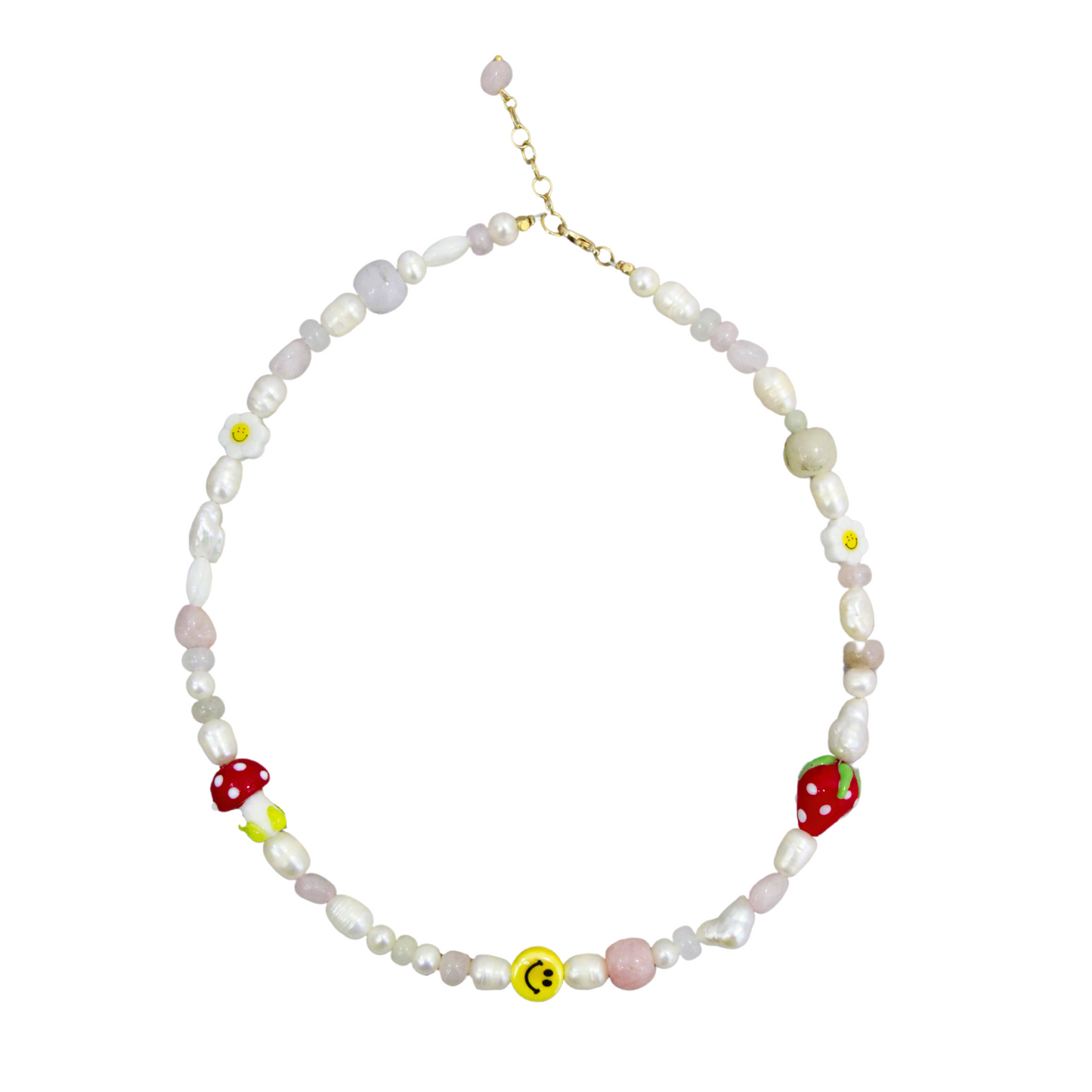 Choker Murano Happy Face