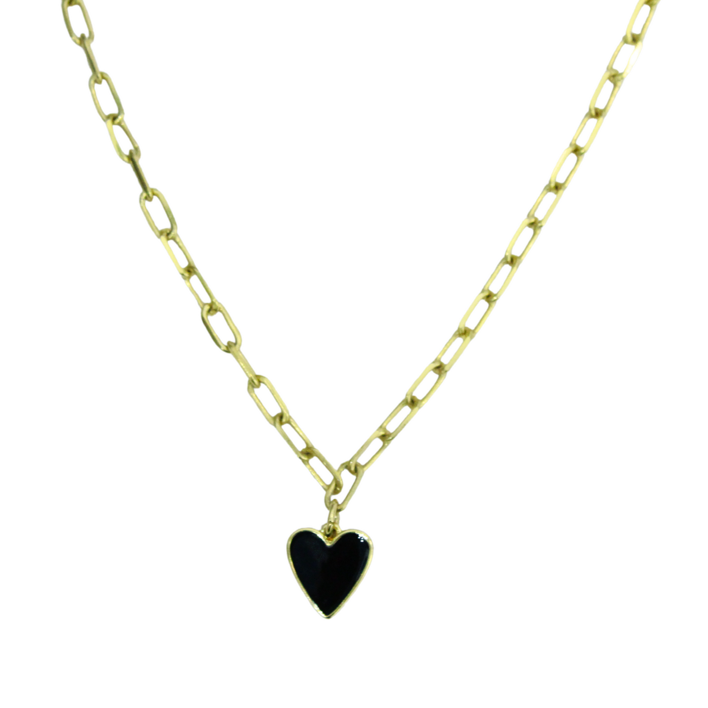 Collar Black Heart