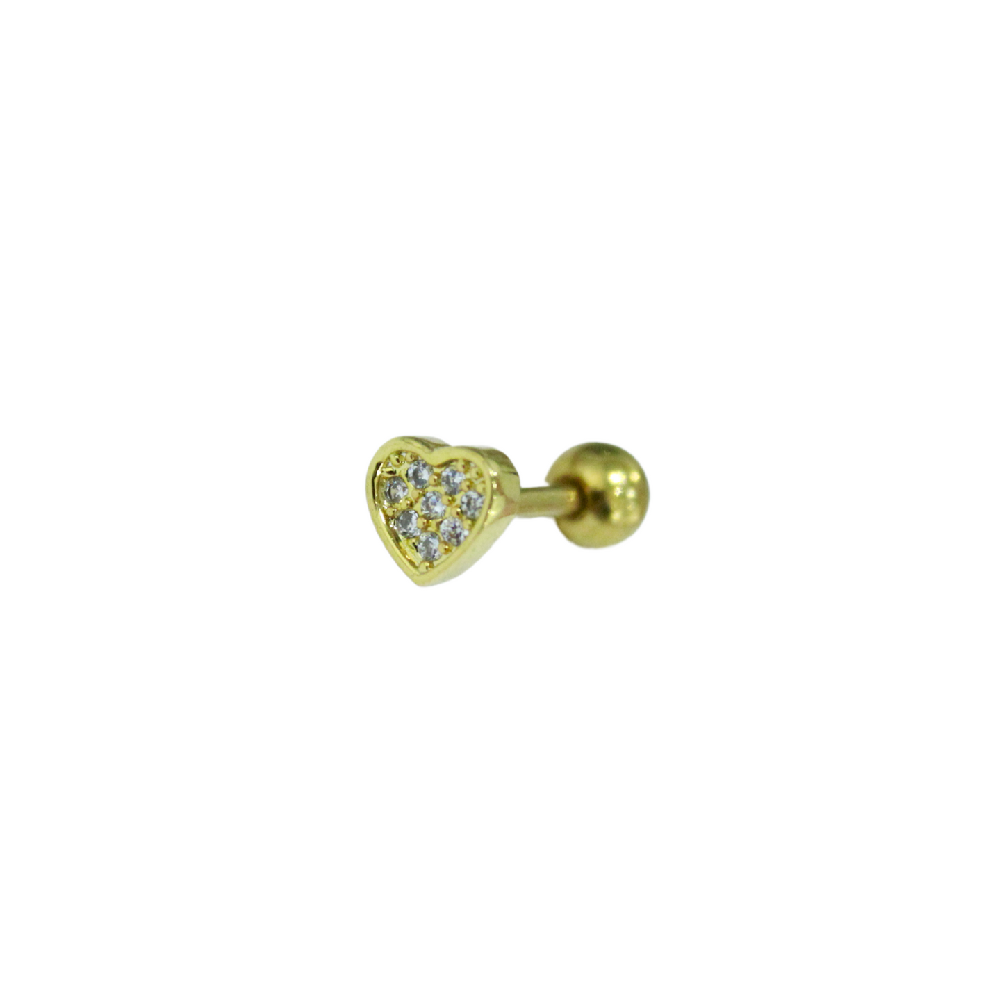 Piercing Corazón Zirconias