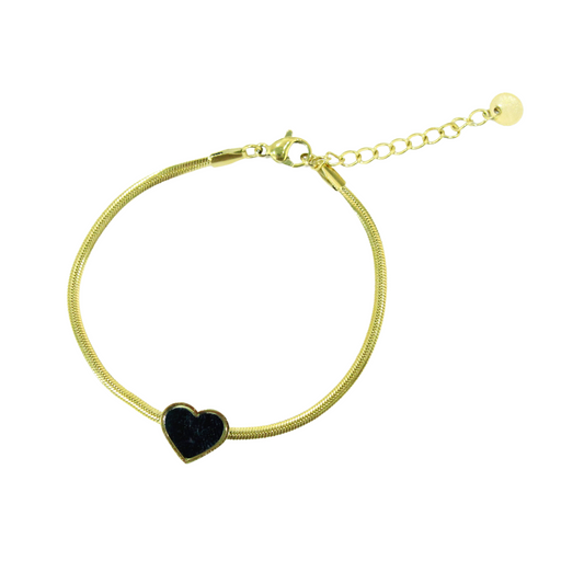 Pulsera Black Heart